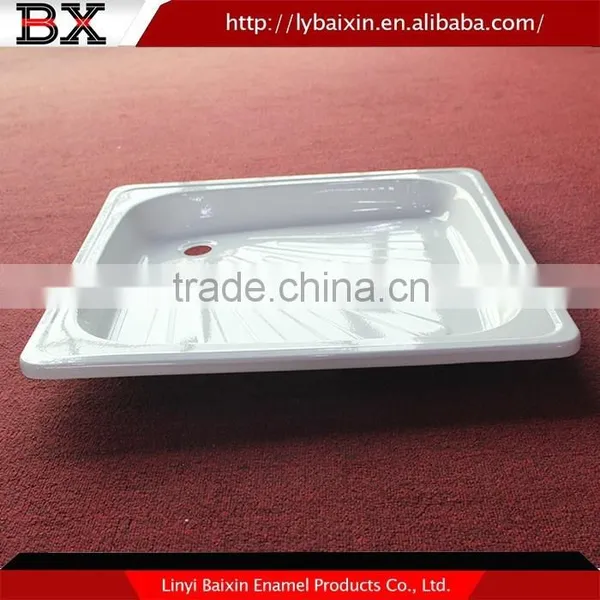 0.5MM-1.2MM thickness wholesale enameled steel shower tray