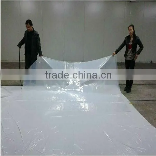 big size high transparent plastic packaging