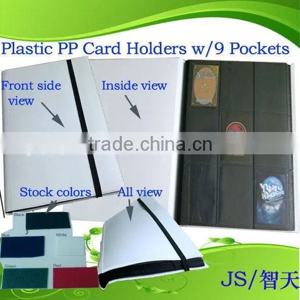 Card Holders for 360pcs Game Cards With Card Sleeves, 9-Pocket PRO-Binder 9-pocket Pages, Plastic Portfolios, Dongguan Supplier photo-3
