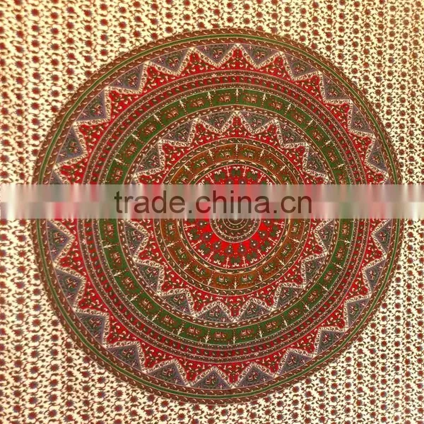 Indian Home Decor Tapestry Pure Cotton Wall Hanging Bohemian Tapestries Lizard Printed Dorm Room Wall Decor Full Size Picnic Bla photo-3