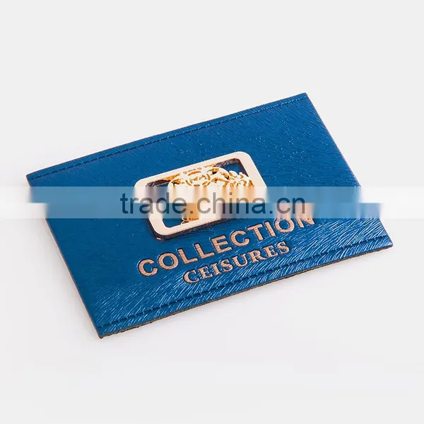 Metal Leather Patch for Jeans Leather Embossing Patch Jeans pu Leather Patches photo-3