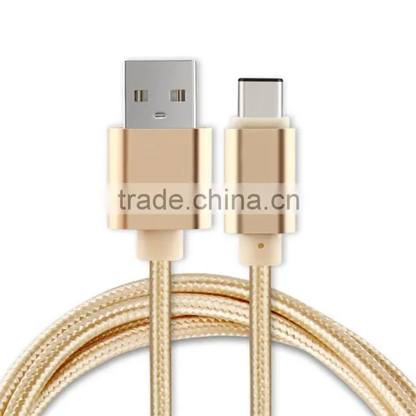 2016 Fashion Type-C to USB2.0 Data and Charging Sync Braided Cable photo-2