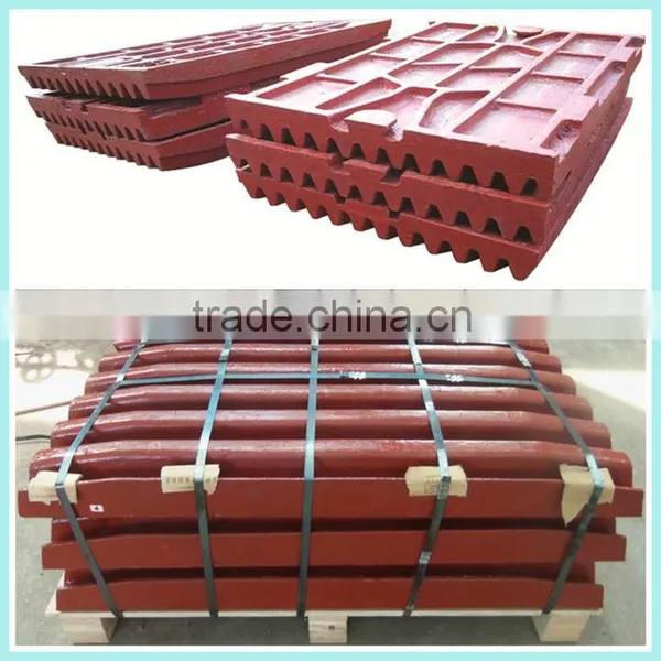 High Manganese Steel Fixed Jaw Crusher Liner Plate photo-4
