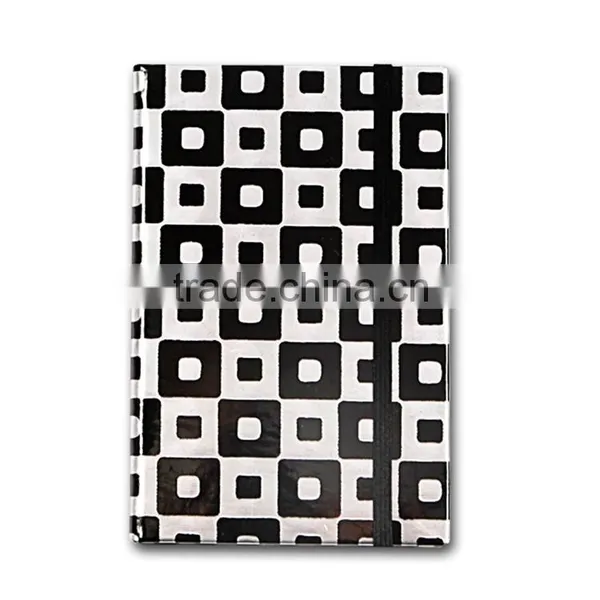 Cloth Cover Elastic Band Note Book, Personalized Hardcover Notebook (BLY5-2012PP) photo-2