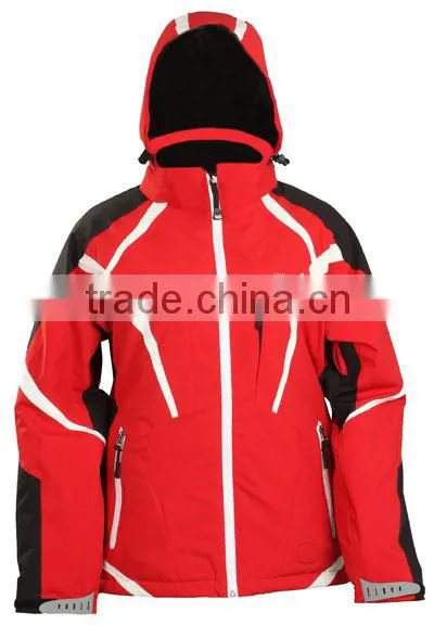 Ladies' Waterproof Ski Jacket With Detachable Hood(WL9313D) photo-5