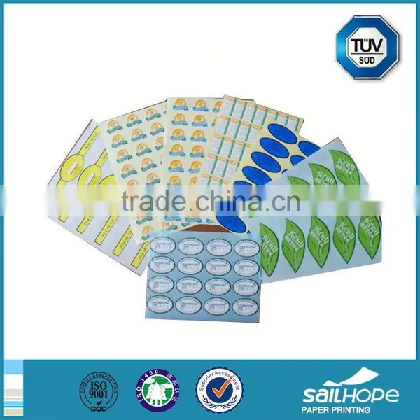 Customized Updated Fashion Recycled Paper Adhesive Stickers photo-2