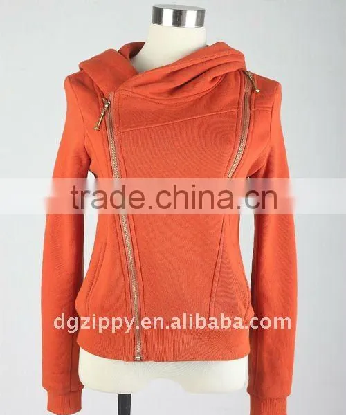 Ladies Fashion Cap Sleeve Short Hoodie