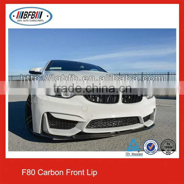 Carbon Fiber Front Lip for BMW F80 M3 F82 M4 Front Bumper Lip photo-5