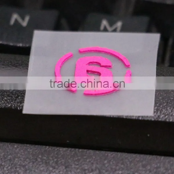 Custom Iron On Heat Transfer Garment Fabric Printed Label photo-3