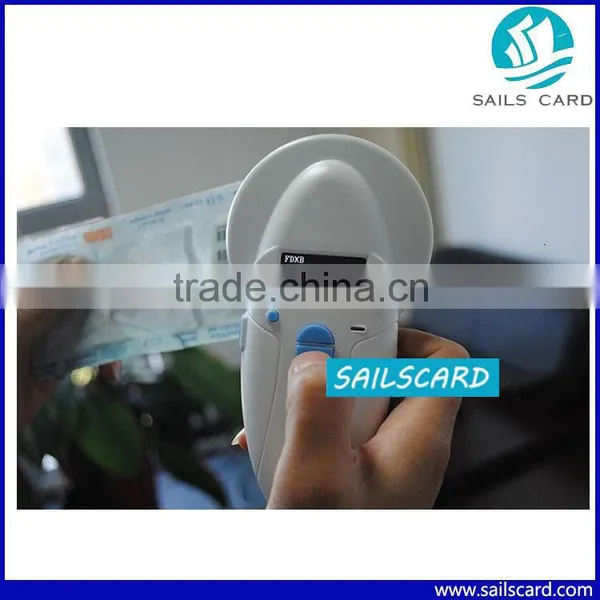 RFID Handheld Reader for Animal Management With Bluetooth