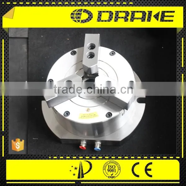 Through-hole Hydraulic 3 Jaw Vertical Oil Operated Lathe Chuck Used for Cnc Machine photo-2