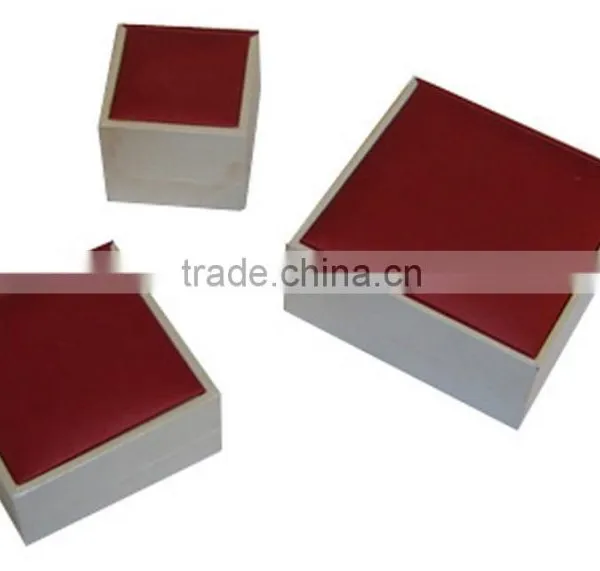 Custom Logo Diamond Jewelry Necklace Ring Earring Box,high Quality Leather photo-2