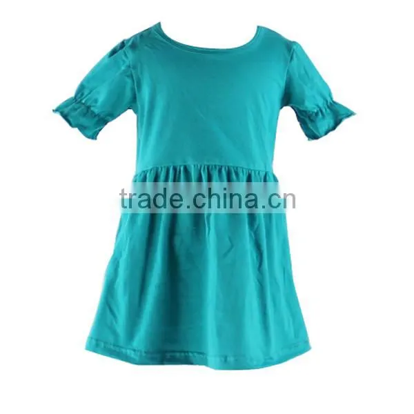 2016 Kaiyo OEM Service Girls Clothing Short Sleeve Pictures of Latest Gowns Designs Girls Pearl Dress Boutique Kids Clothes photo-4