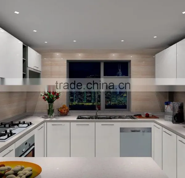 Eco-friendly Lacquer Modular Kitchen Designs photo-4