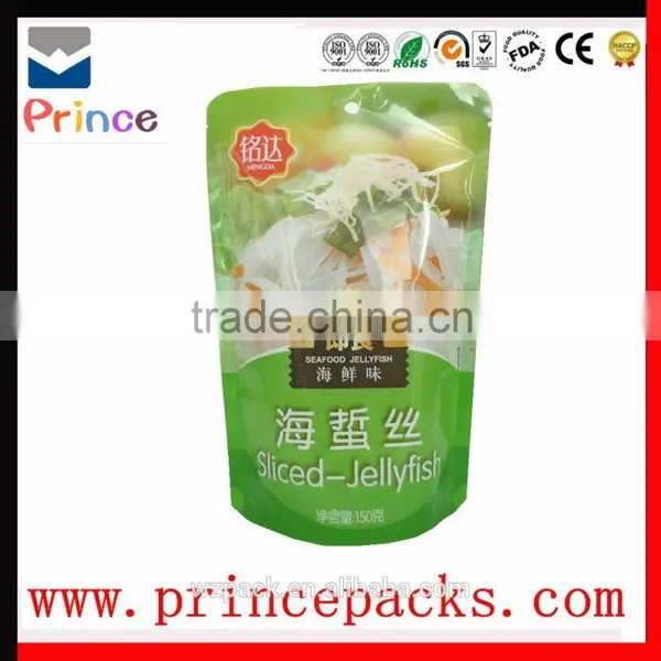 Aluminum Zipper PE Plastic Bag for Food Nut Snack Tea photo-6