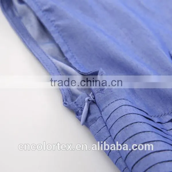 Girls Summer Cross-over Collar Bowknot Pleated Princess Vest Skirt photo-4