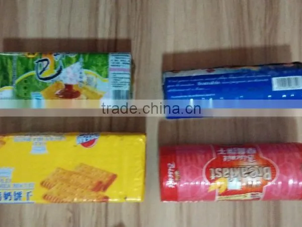 Horizontal Envelope Type Biscuit on Edge Wrapping/Packing Machine photo-2