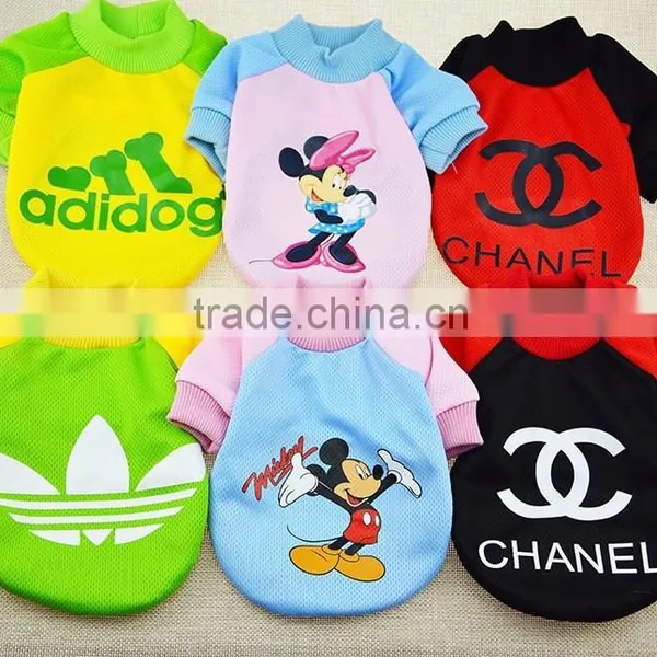 Custom Summer Pet Clothing for Dog and Cat Printed Pet Shirt Display Pet Products photo-2