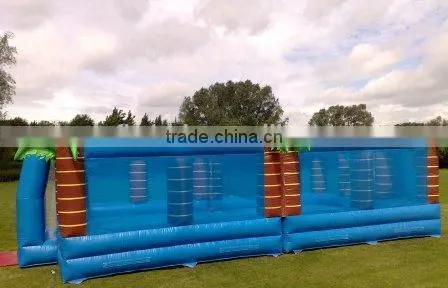 Palm Tree Inflatable Volleyball Field photo-2