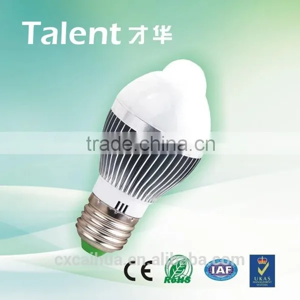 7W E27 Indoor LED Motion Sensor Light photo-2
