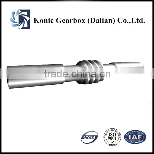 Small Steam Turbine Worm Shaft Worm Screw Shaft