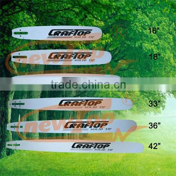 16''~42'' Nose Guide Bar Solid Bar Gasoline Chainsaw Blade