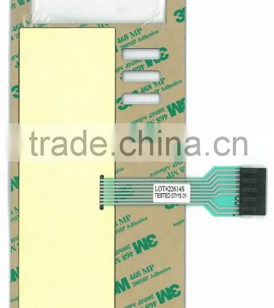 Silicon Rubber Membrane Tactile Switch With Graphic Overlay photo-2
