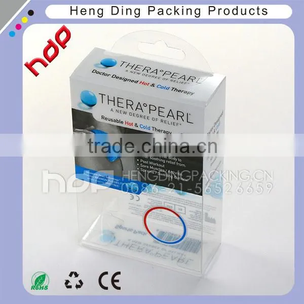 Custom Made Clear Plastic Pvc Packaging Box With Color Print 3