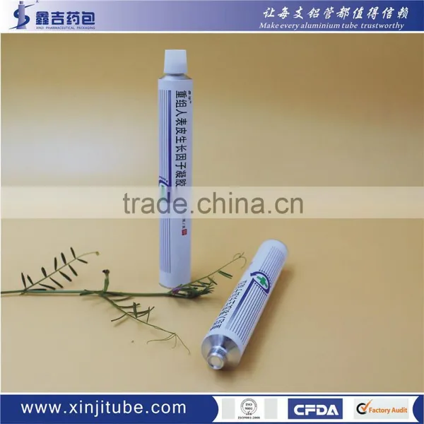 British Standard 15-75ml Aluminum Cosmetic Tubes Packaging