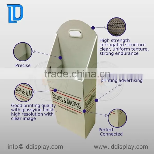 Paper Cardboard Trolley Display , Trolley Box Stand photo-2