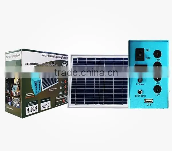 10W Rechargeable LED Emergency Solar Lamp photo-3