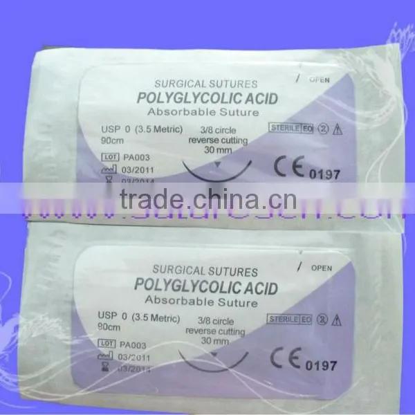 Polyglycolic Acid Absorbable With CE, ISO photo-2