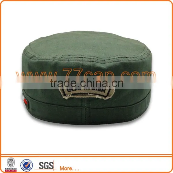 Fashion Plain Brush Cotton Brand Military Cap photo-6