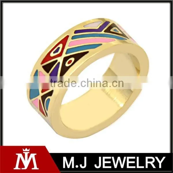 316L Stainless Steel Enamel Ring