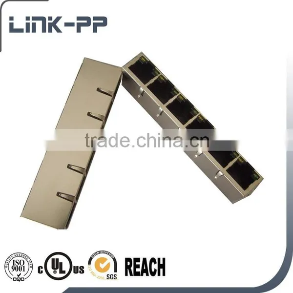 1*N 10/100/1000 Base-T Multi Port RJ45 Ethernet Module Plug photo-2