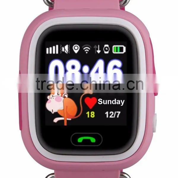 OLED Touch Display Smart GPS Watch Tracker Q60 Kids Safety Smart Watch Phone photo-4