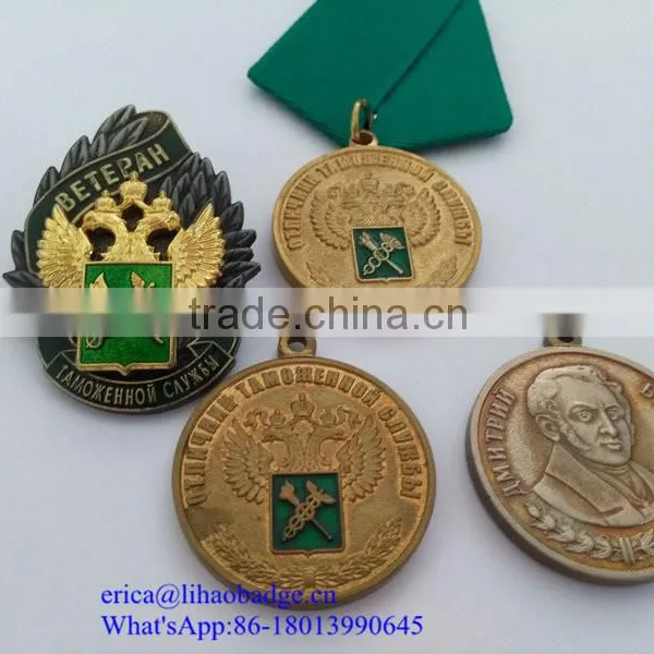 Low Price War Medals Free Delivery Custom Metal Award Medals Excellent Quality Cheap Russia Medals photo-6
