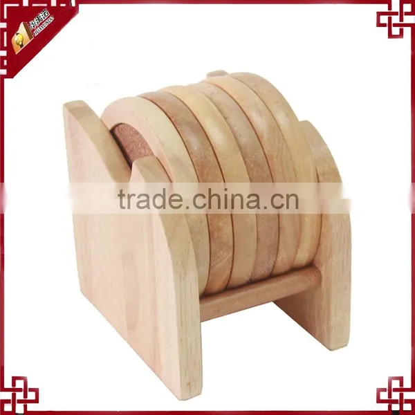 Wooden Holder Coasters Shelf Wooden Teacup Coasters Wk5415 photo-3