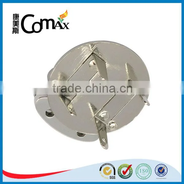 Silver Metal Push Lock for Handbags photo-6