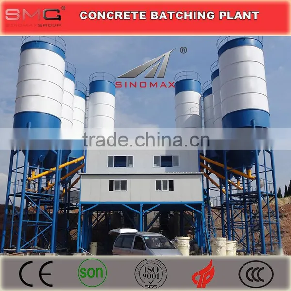 90m3/h HZS90 Stationary Ready Mix Concrete Batching Plant for Sale Made in China photo-2