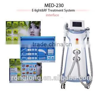 2016 New E-light +RF Vertical Hair Removal Machine & rf Wrinkle Removal Equipment photo-2