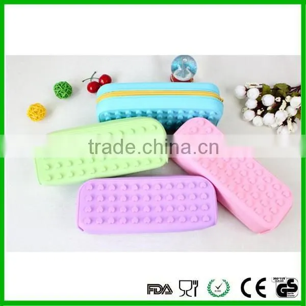 Promotional Silicone School Stationnery Silicone Coin Purses photo-2