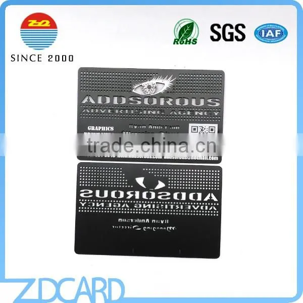 Custom Stainless Steel Matte Surface Blank Business Card photo-5