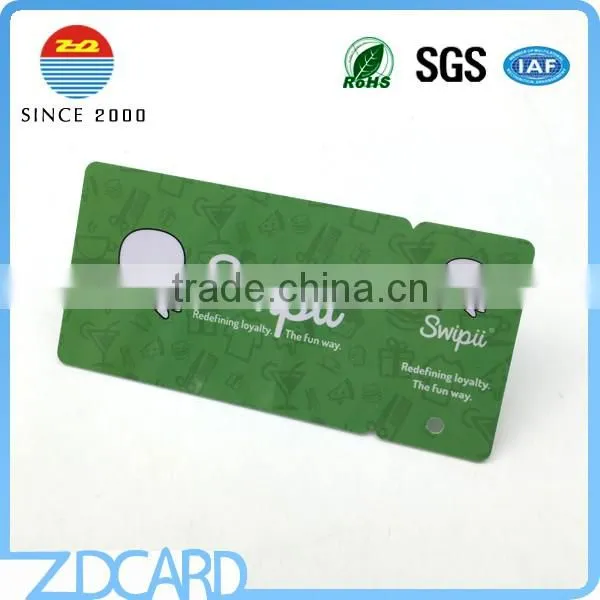 Combo Loyalty Card With Break Off Key Tag photo-4