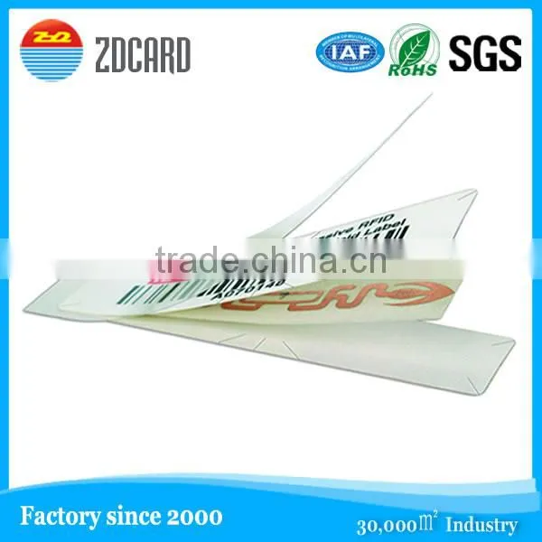 UHF 860-925 MHz 9640 ISO-18000-6C(EPC G2) Adhesive Sticker Tag Label Wet Inlay photo-3