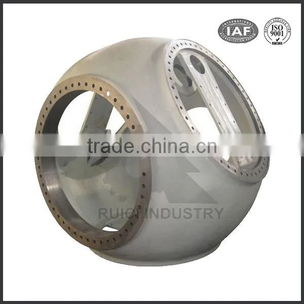 china turbine cast iron hub of wind power generator