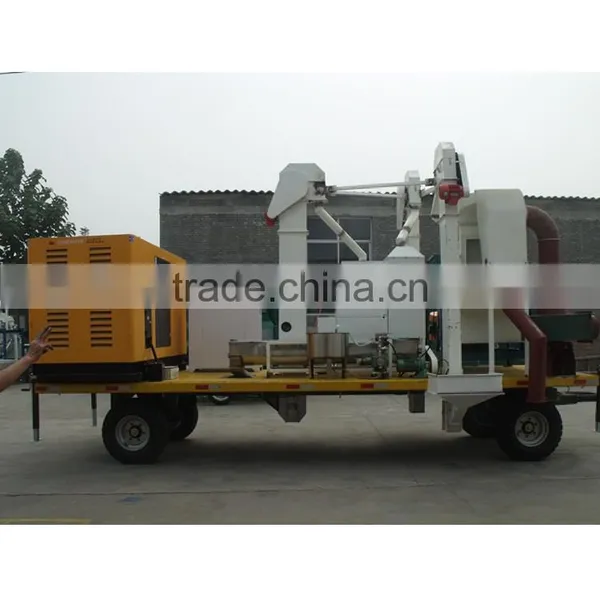 Diesel Gernerator Driving Grain Cleaning Plant photo-3