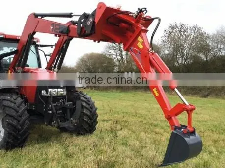 Tractor Front Loader mounted Backhoe