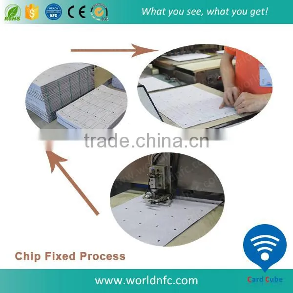 5*5 Layout 13.56MHz RFID Smart Card Inlay / Inlay Prelam photo-6