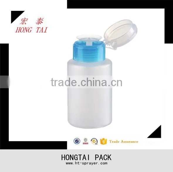 Empty Plastic Nail Polish Remover Pump 33/410 With Bottle Nail Art Tool